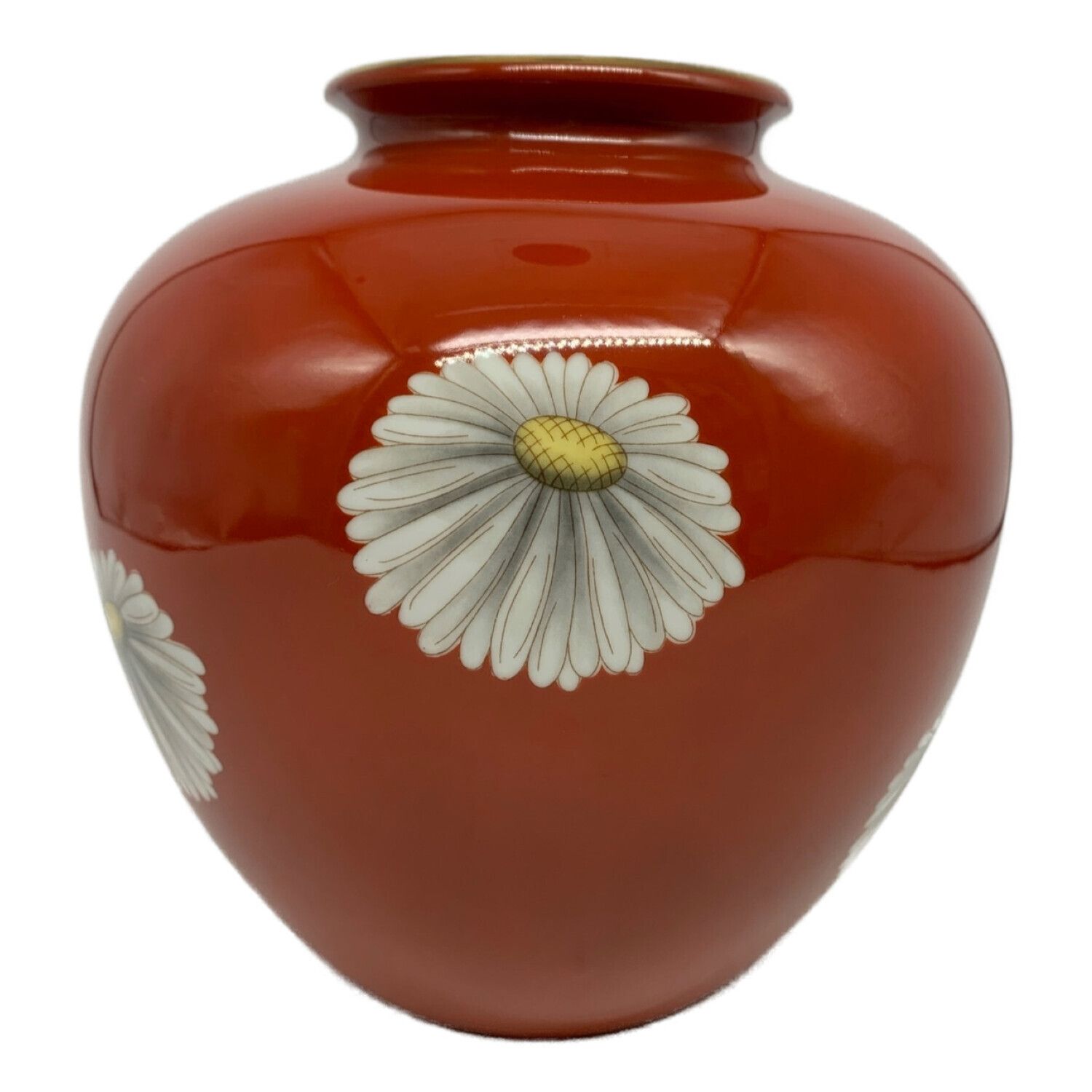 Noritake (ノリタケ) 花瓶 赤地菊花紋 オールドノリタケ｜トレファクONLINE