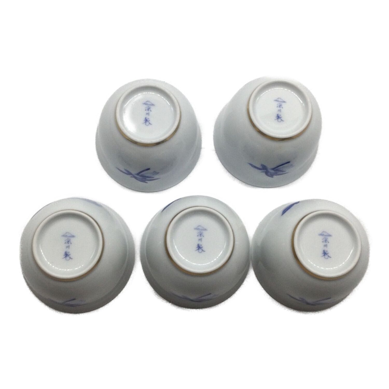 深川製磁 (フカガワセイジ) 急須・茶器揃え □オリエンタルブルー 急須