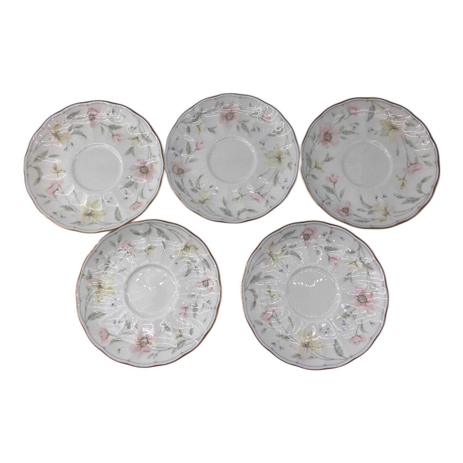 NARUMI (ナルミ) カップ&ソーサーセット パステルガーデン(9296