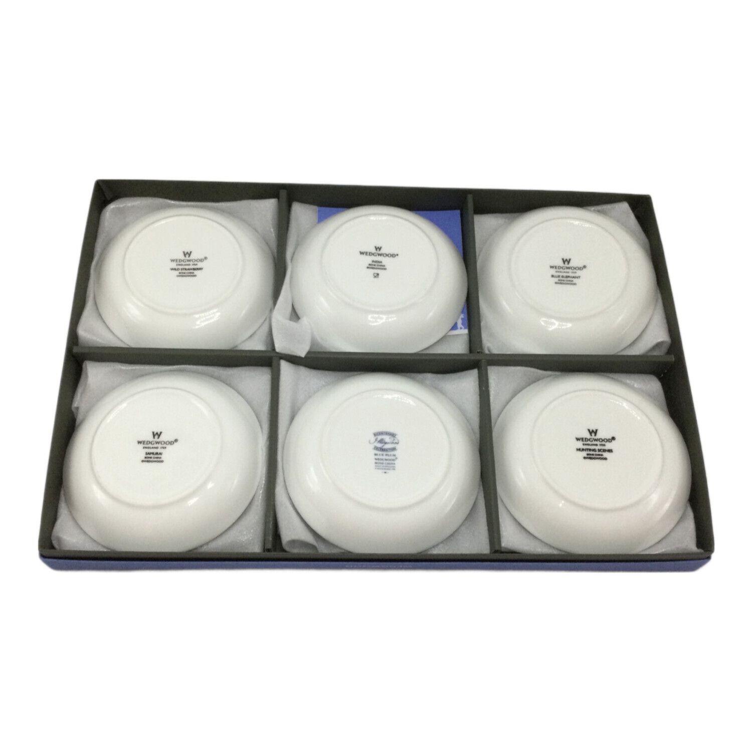 Wedgwood (ウェッジウッド) プチトレイ6柄アソートセット｜トレファク