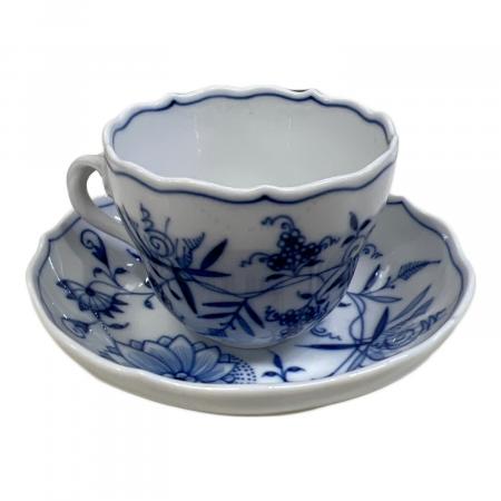 Meissen (マイセン) デミタスカップ&ソーサー ブルーオニオン 2Pセット