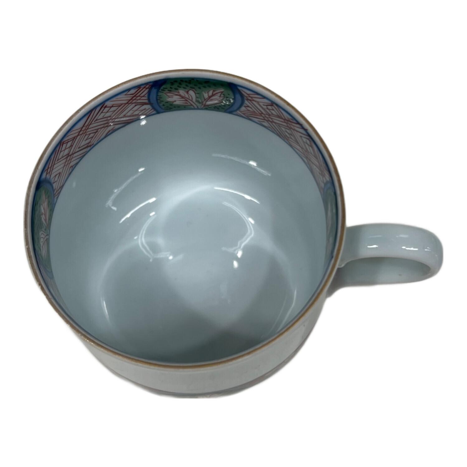 源右衛門窯 (ゲンエモンガマ) カップ&ソーサー レッド｜トレファクONLINE