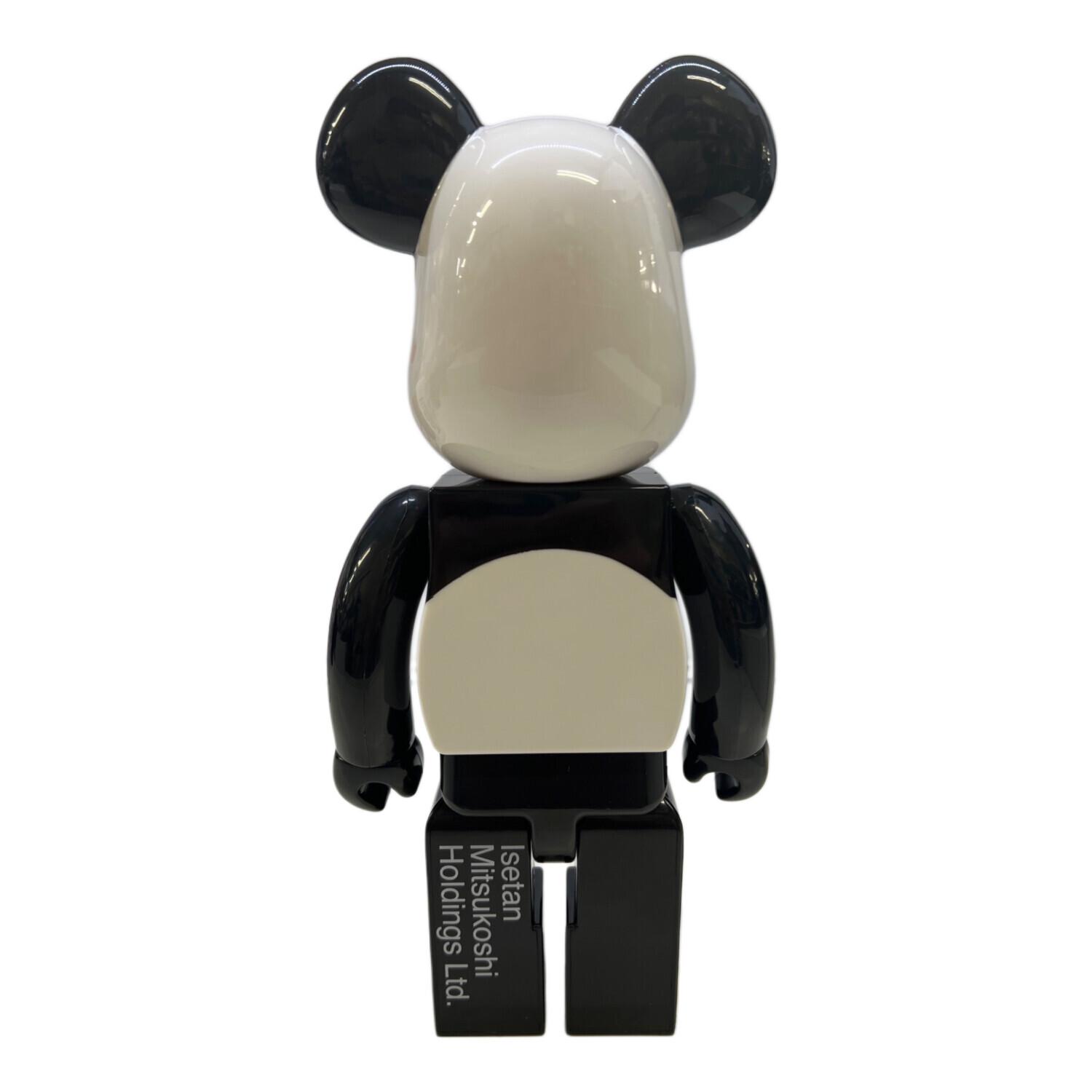 BEAR BRICK (ベアブリック) 人形 @ Π パンダ 400% 三越伊勢丹限定/WWF