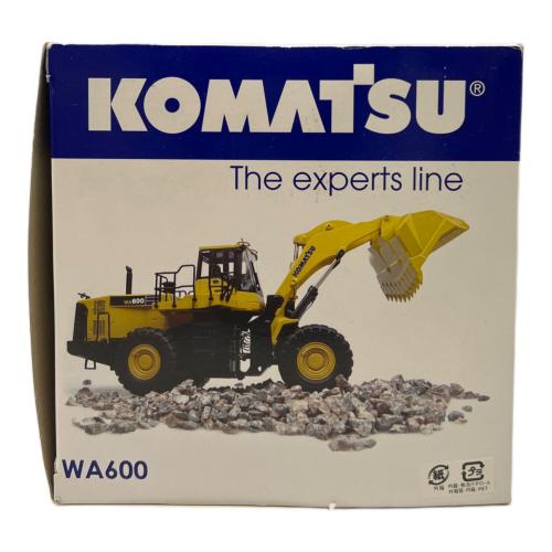 KOMATSU (コマツ) 1/50 ホイールローダー ダイキャストカー WA600
