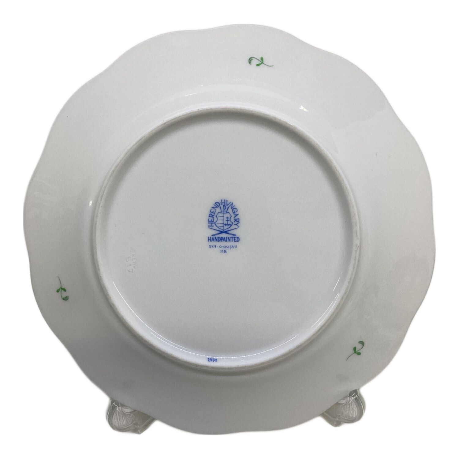 Herend (ヘレンド）アポニーグリーン デザートプレート 19cm