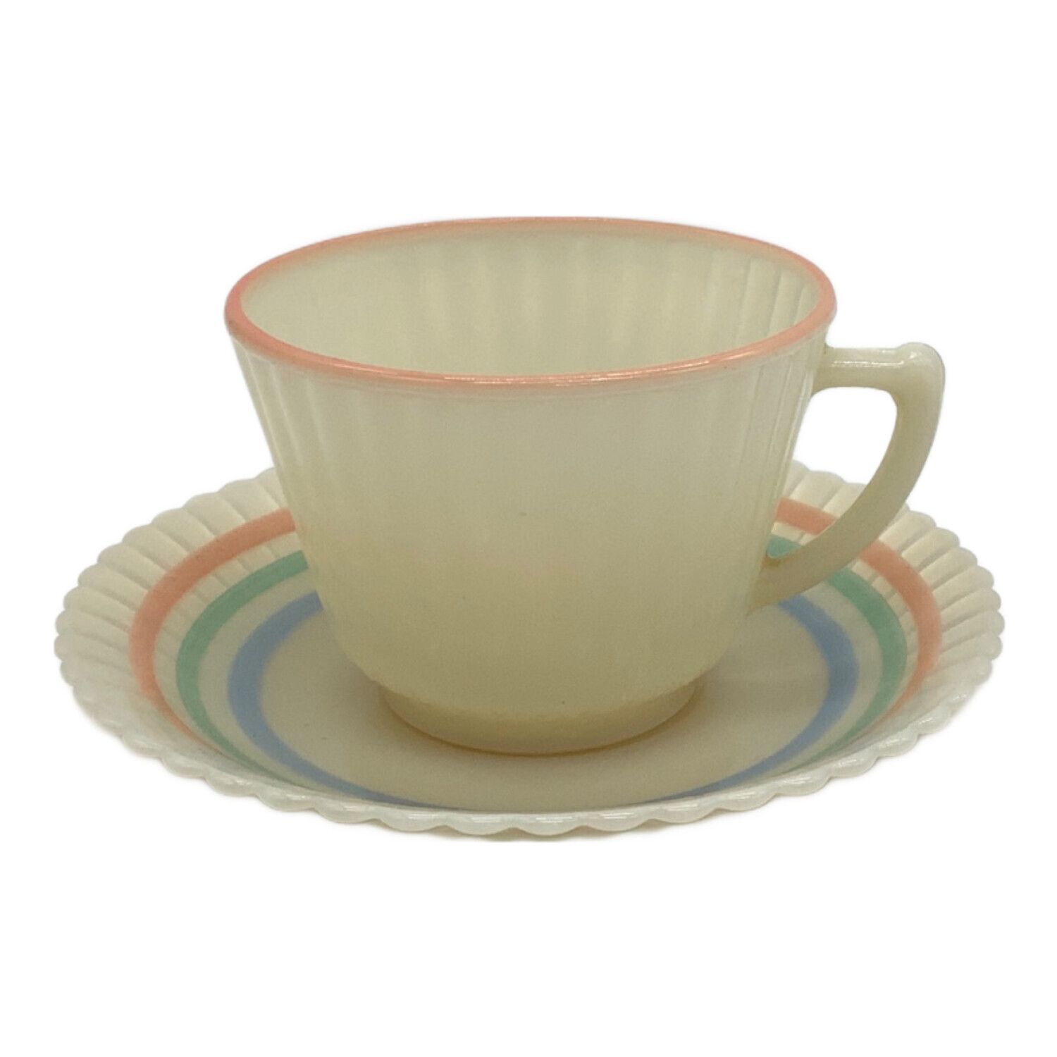 マクベスエバンス カップ&ソーサー パステルバンド｜トレファクONLINE