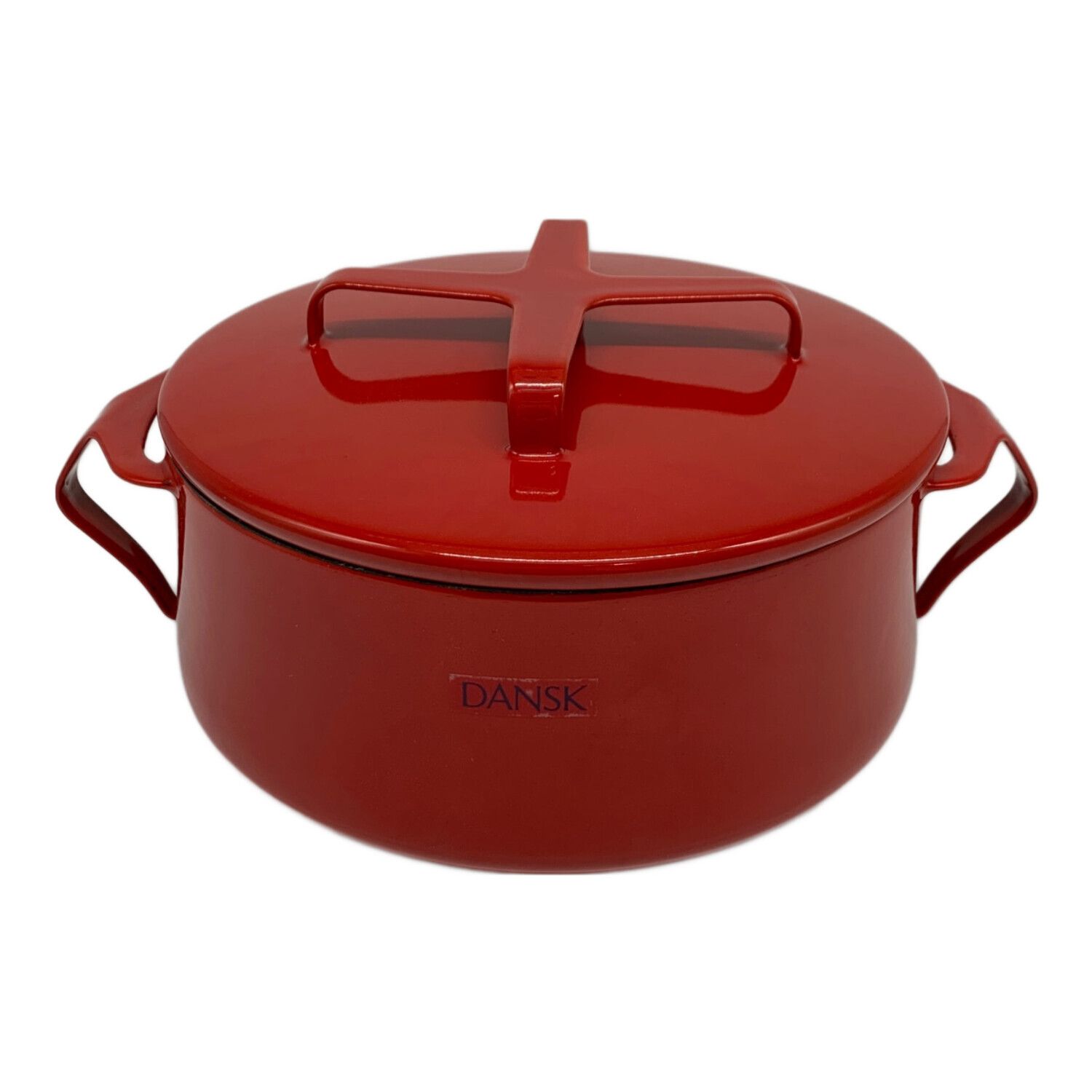 DANSK (ダンスク) 18cm両手鍋 チリレッド KOBENSTYLE｜トレファクONLINE