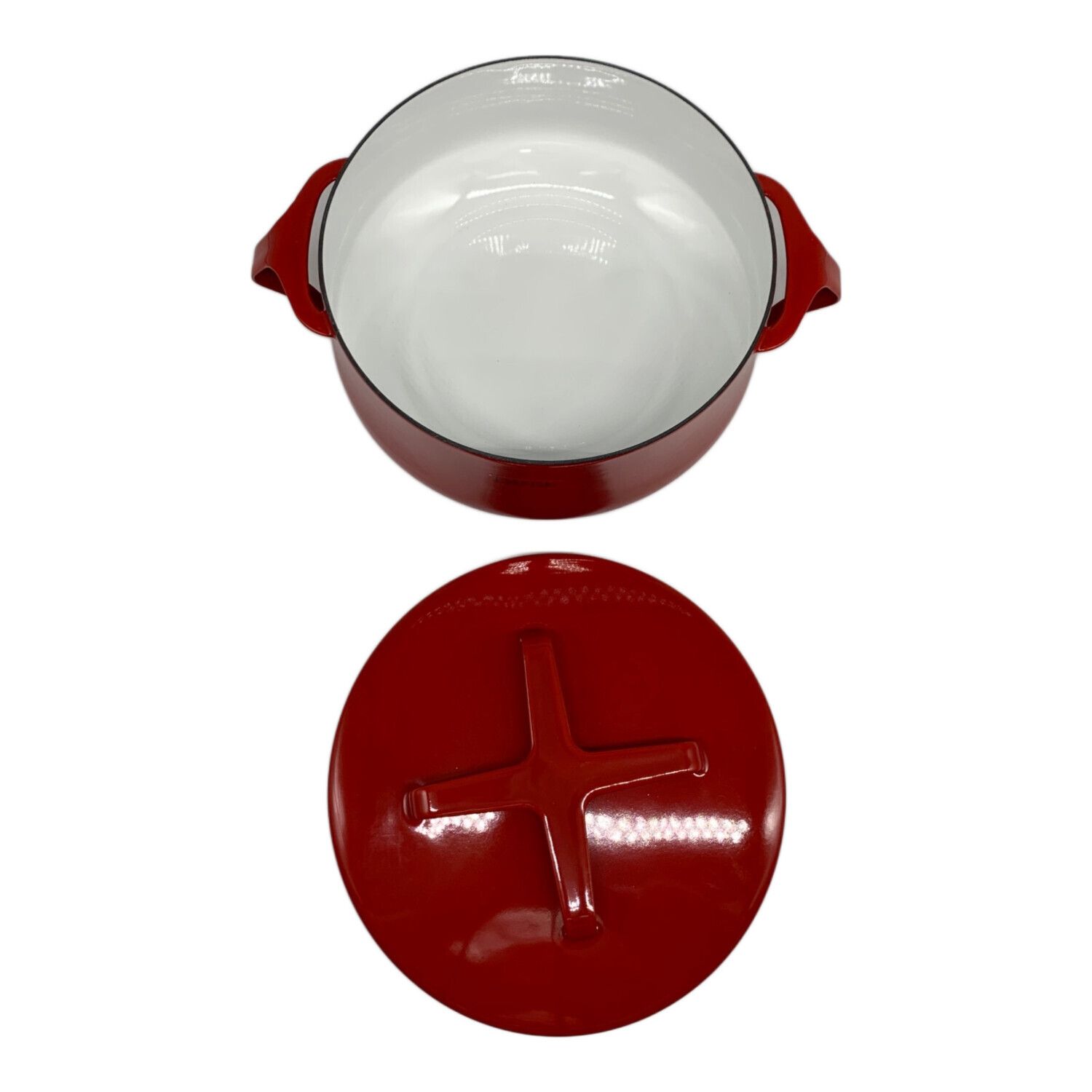 DANSK (ダンスク) 18cm両手鍋 チリレッド KOBENSTYLE｜トレファクONLINE