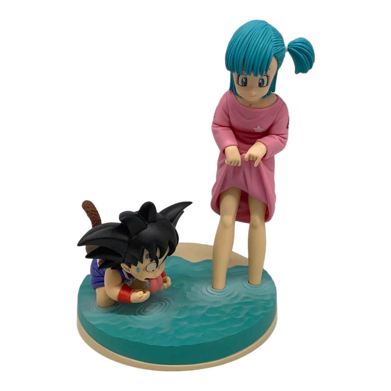 ドラゴンボール フィギュア 孫悟空&ブルマ 一番くじ Revible Moment