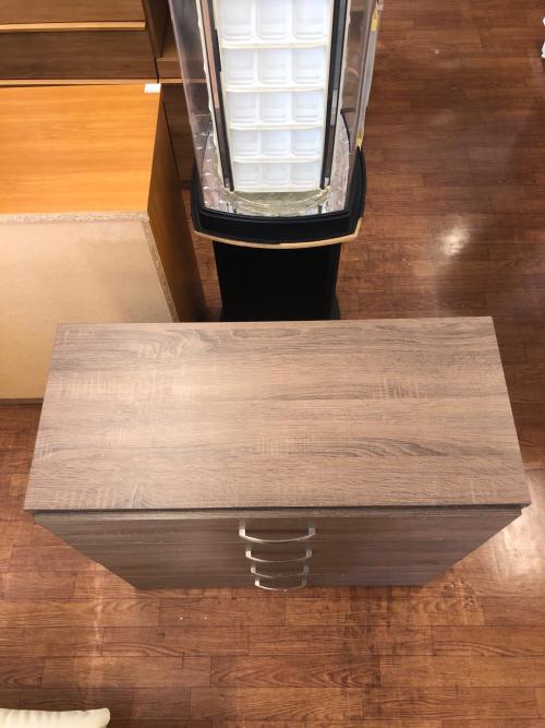 ニトリ 4段チェスト ダークブラウン ミラノ8487｜トレファクONLINE