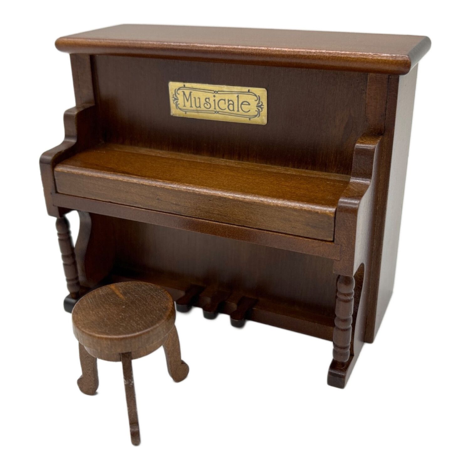 SANKYO (サンキョー) 木製ミニアンティークオルゴール B525S ムーン