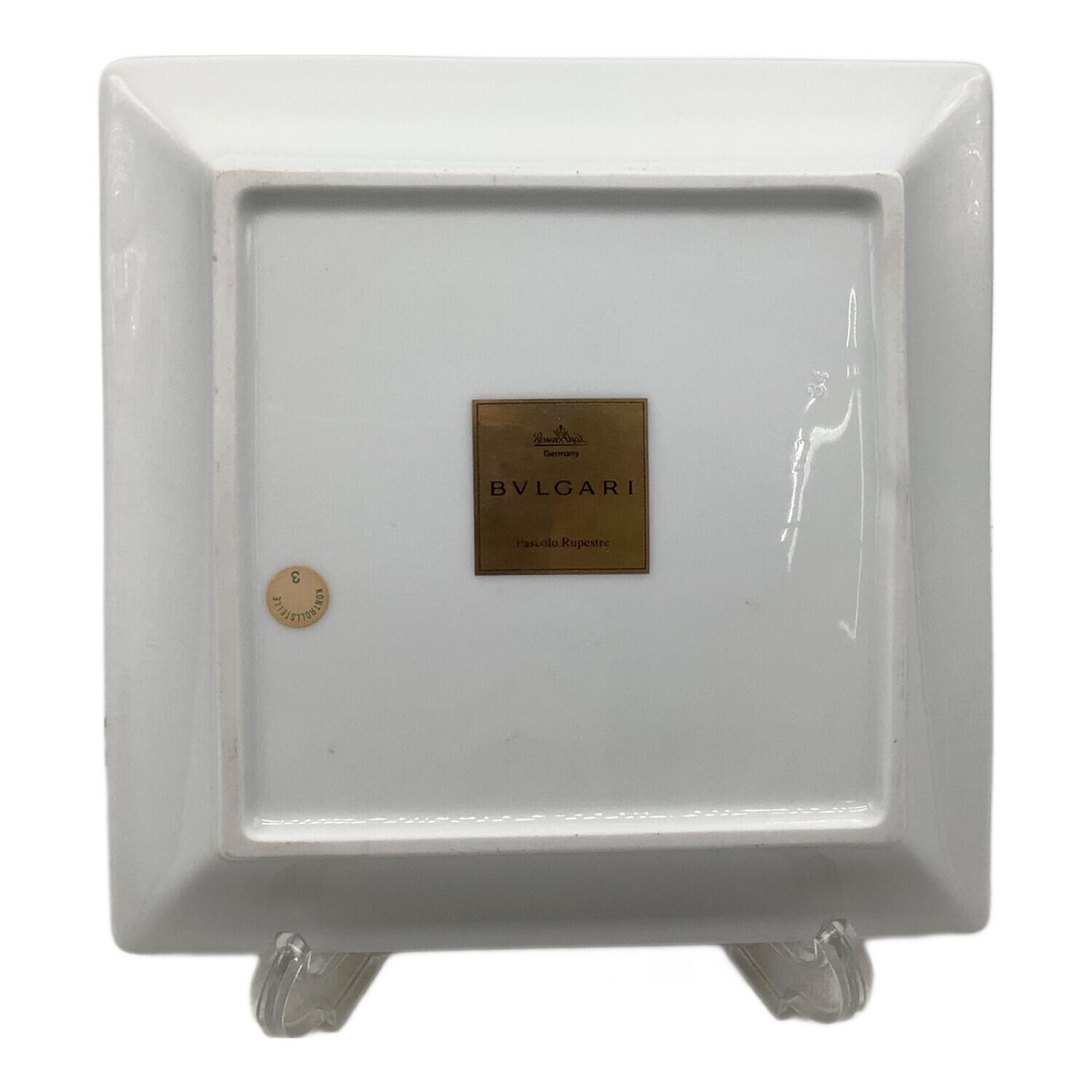 BVLGARI ブルガリ×ローゼンタール スクエアプレート BVLGARI ブルガリ