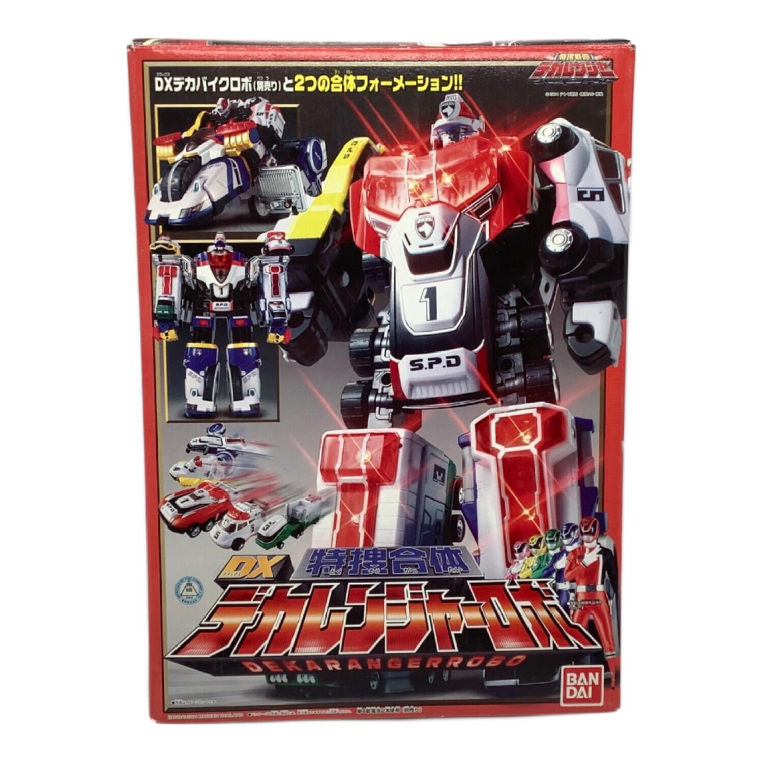 BANDAI (バンダイ) 戦隊ヒーロー 特捜合体DXデカレンジャーロボ 特捜
