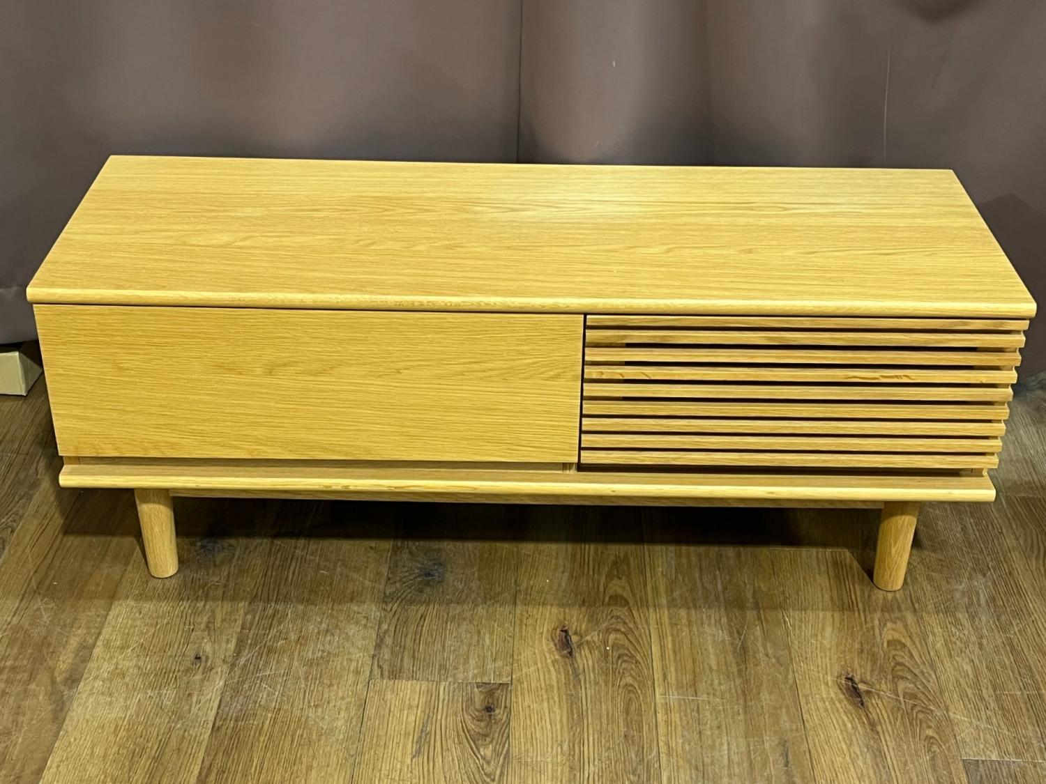 UNICO (ウニコ) テレビボード 333 ナチュラル SOLK｜トレファクONLINE