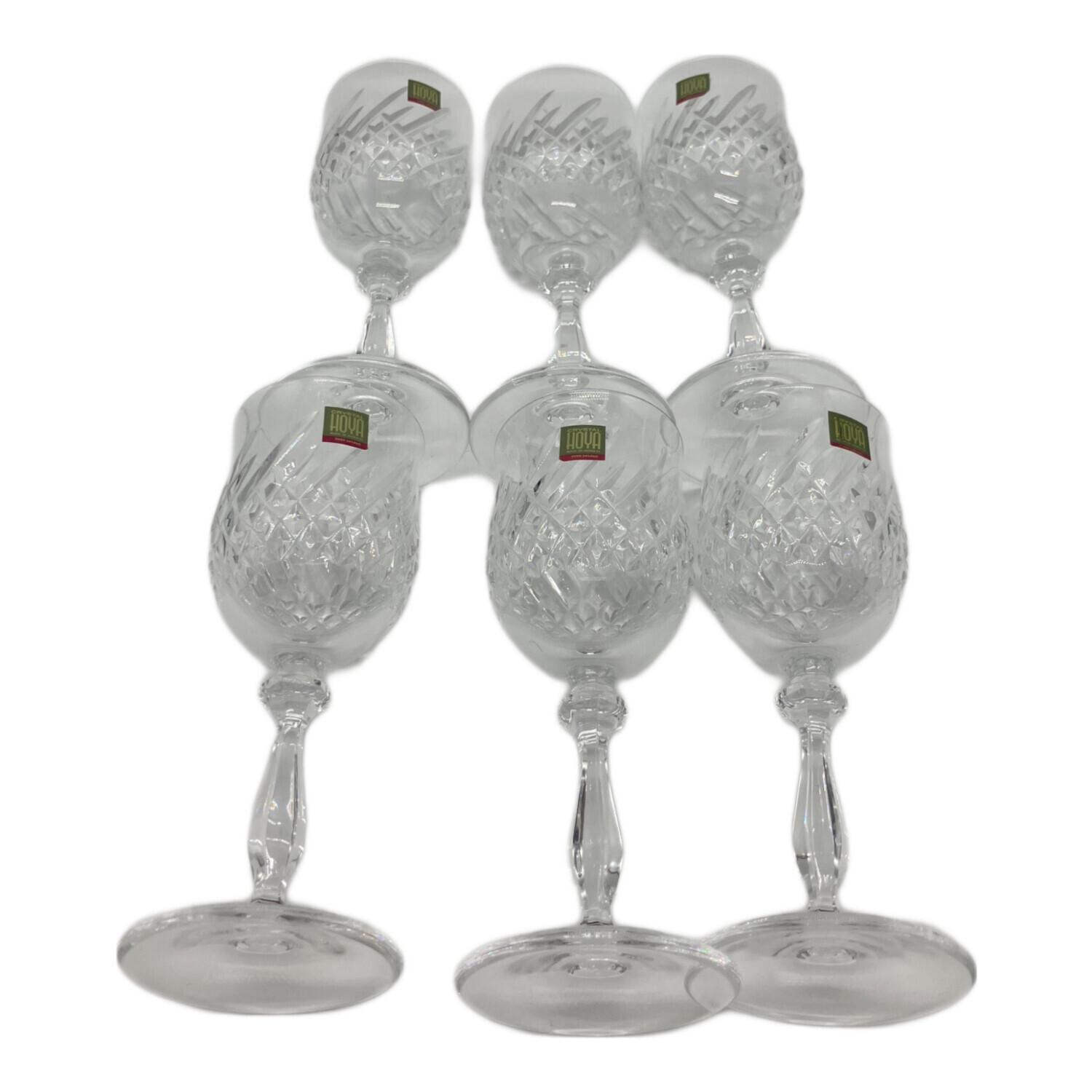HOYA CRYSTAL (ホーヤクリスタル) カッティンググラスセット 6Pセット
