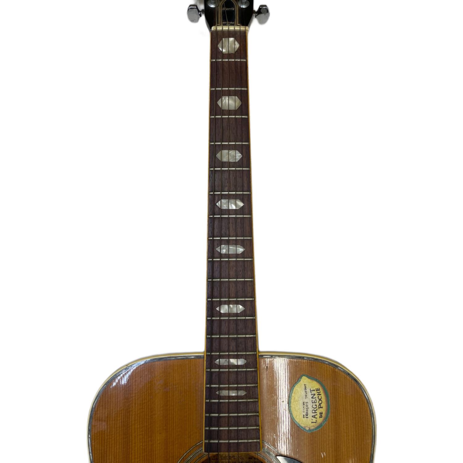 MORRIS (モーリス) アコースティックギター サイド:ハカランダ、バック