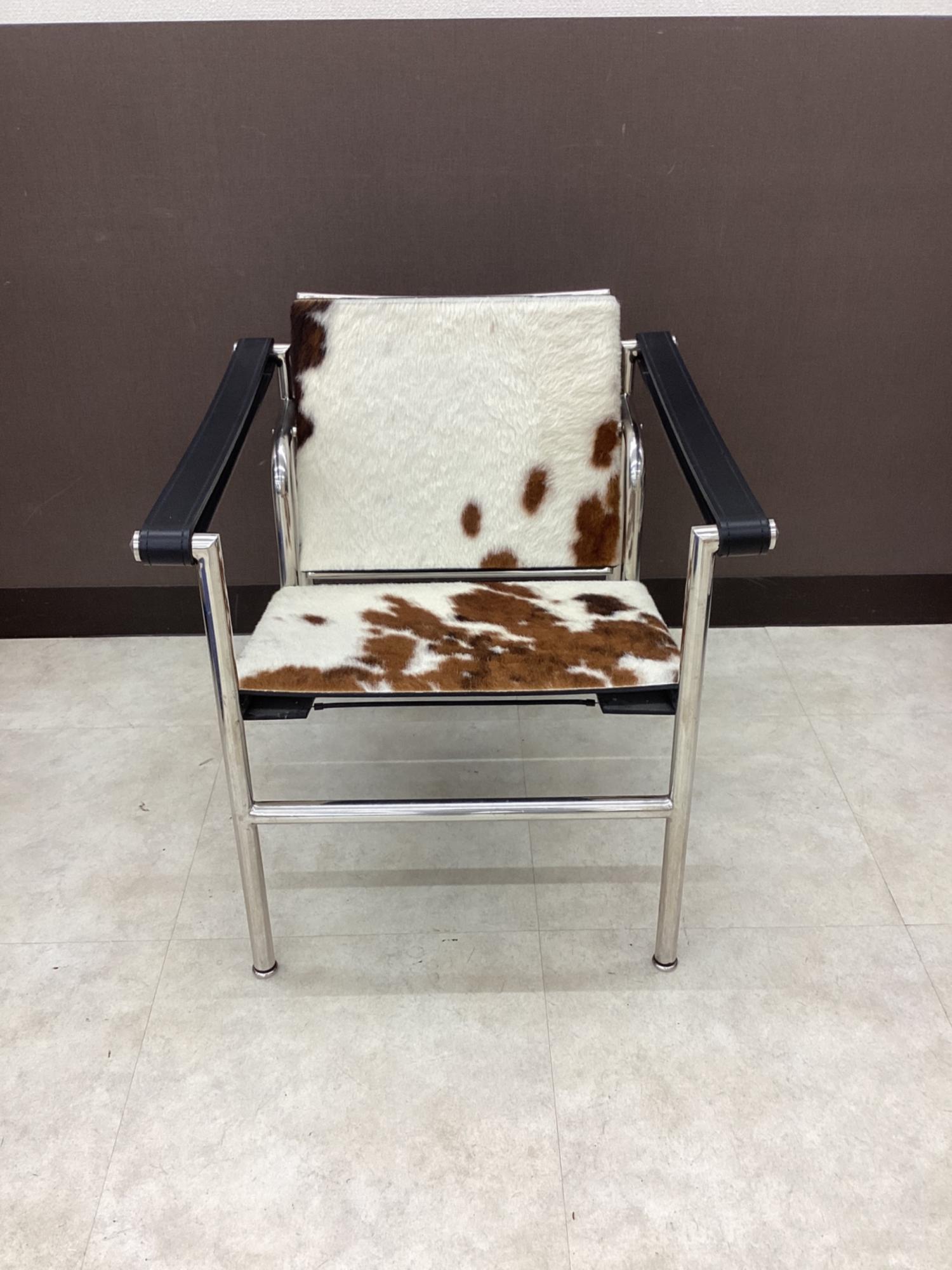 スリングチェア リプロダクト品 LC1 @ アイボリー×ブラウン