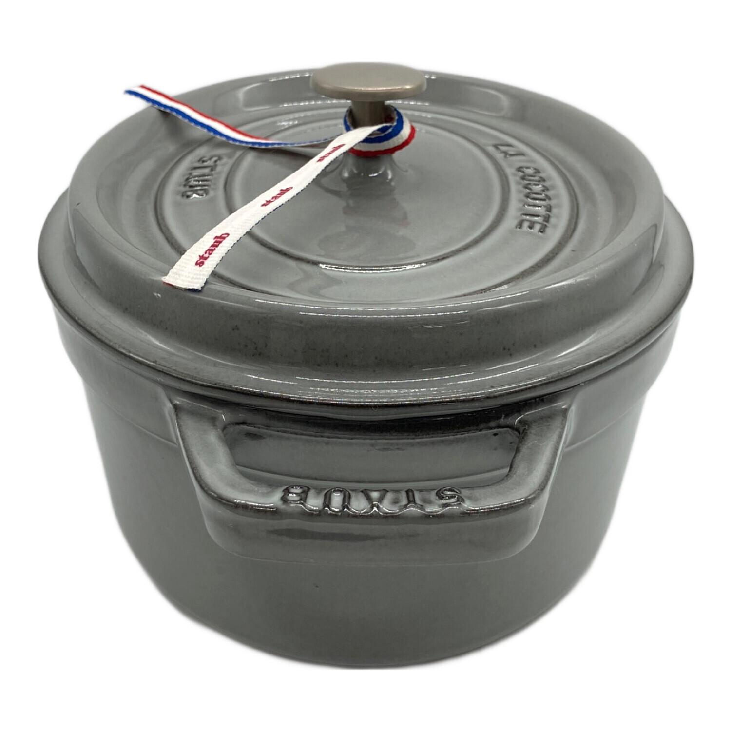 Staub (ストウブ) ピコ・ココット オーバル 27cm グレー 40500-276