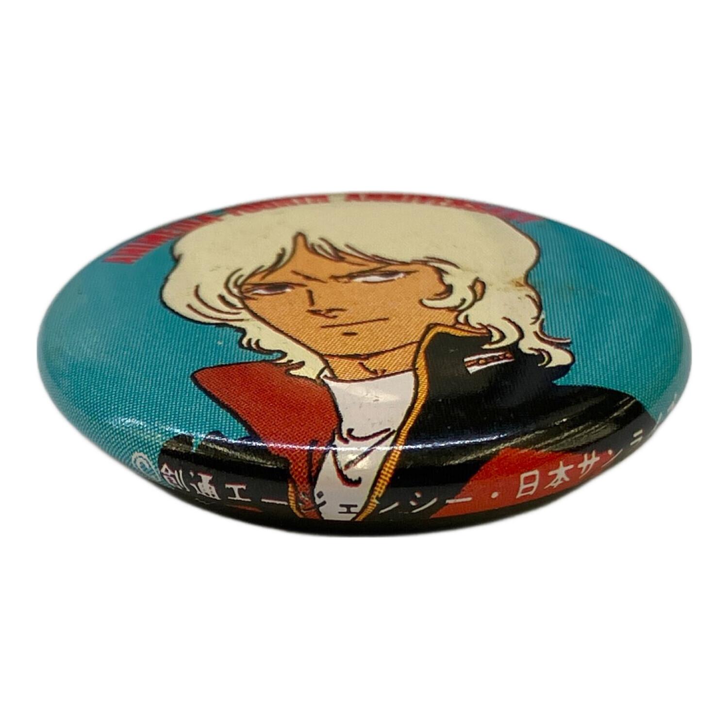 缶バッジ 機動戦士Zガンダム/裏面サビ有 クワトロ・バジーナ 缶バッジ