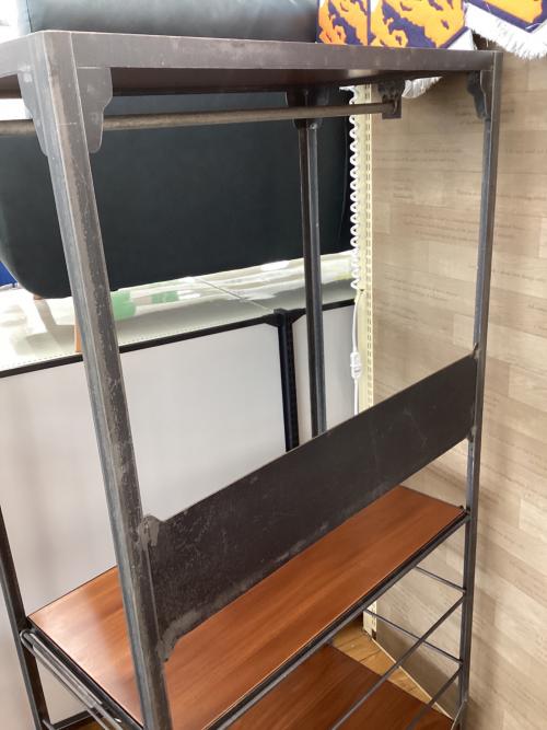 UNICO (ウニコ) ハンガーラック ブラウン×ブラック 廃盤 アフリカン