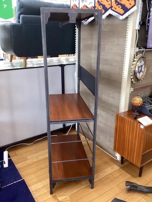 UNICO (ウニコ) ハンガーラック ブラウン×ブラック 廃盤 アフリカン