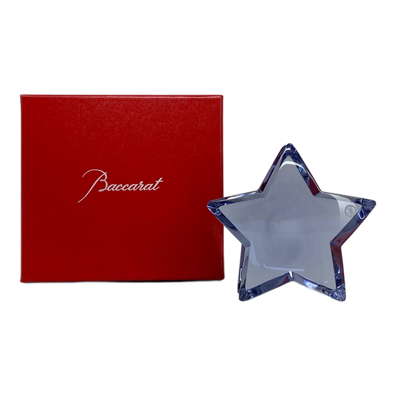 Baccarat (バカラ) クリスタルオブジェ ザンザンスター ブルー