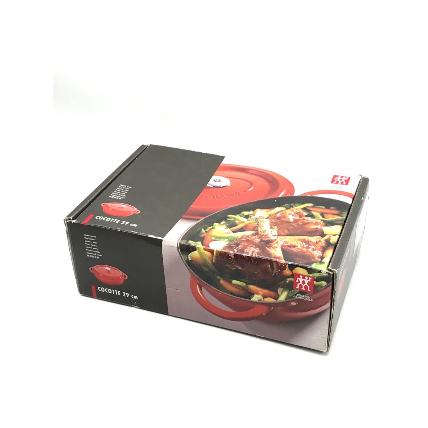 ZWILLING (ツヴィリング) ココット 29cm 4.7L 鋳物ホーロー鍋 CWO350