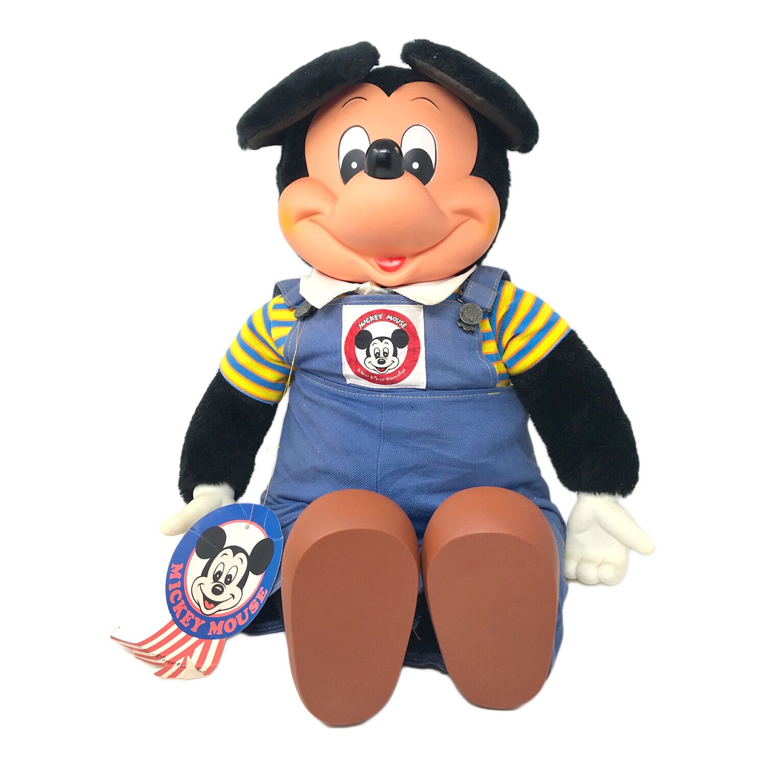 ミッキーマウス ぬいぐるみ ヤングエポック ソフビ レトロホビー