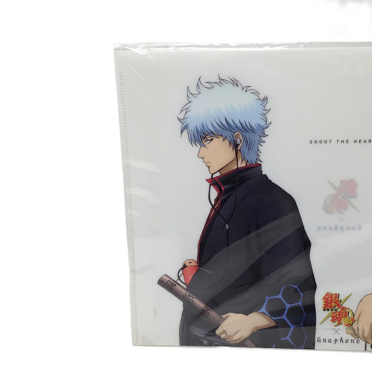 クリアファイル 銀魂 (ギンタマ) maxell graphene 坂田銀時 高杉晋助
