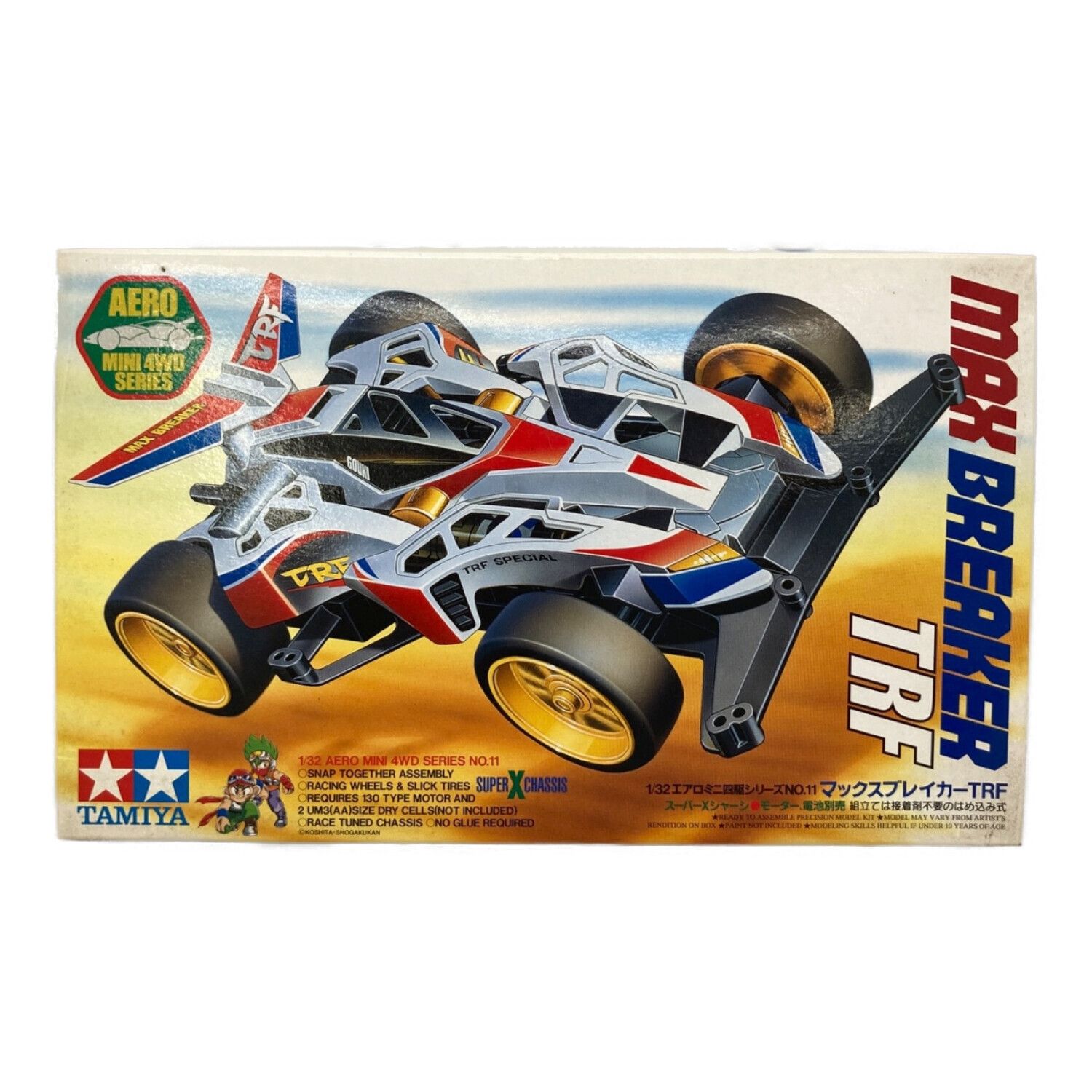 ミニ四駆 1/32 マックスブレイカーTRF エアロミニ四駆シリーズ No.11