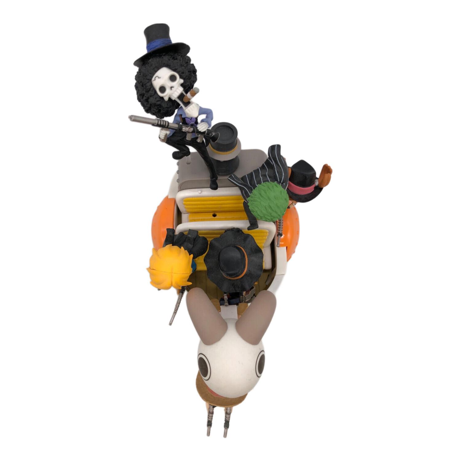 フィギュア フランキー不在 ワンピース ワーコレ ミニメリー号アタック