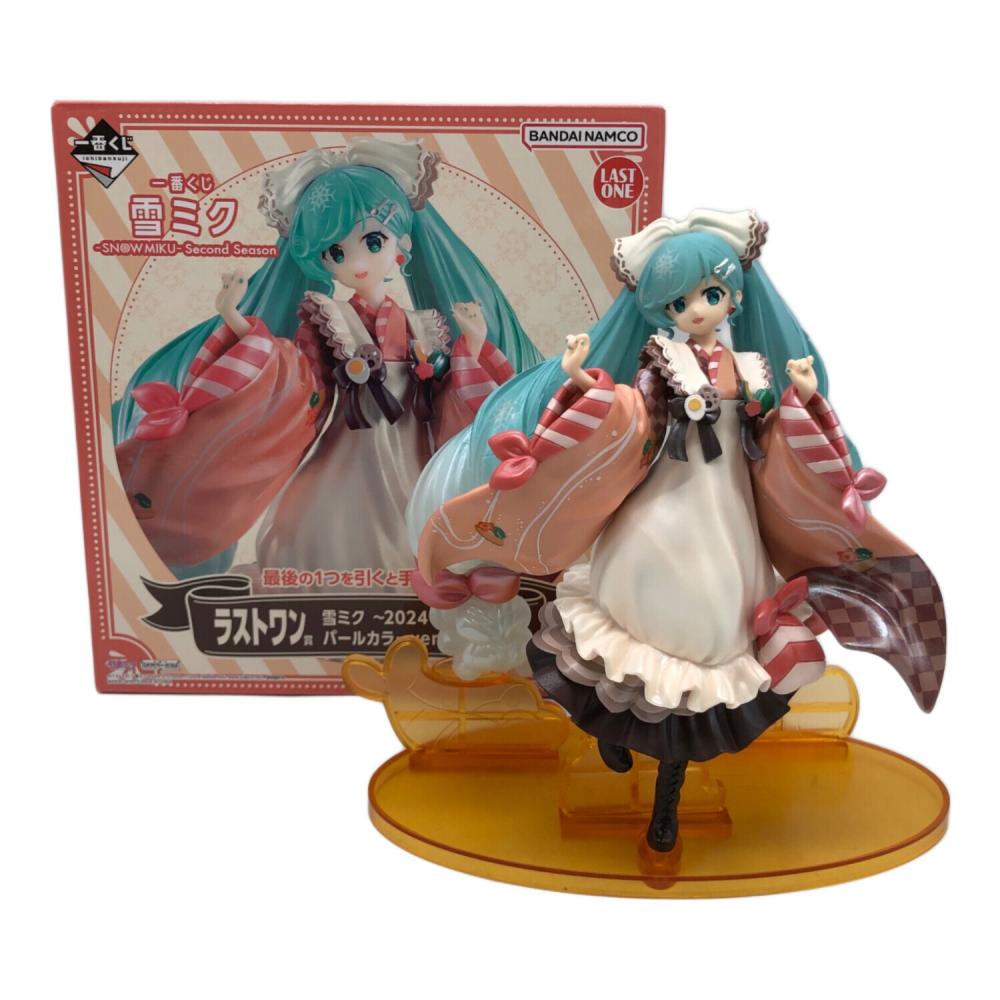 雪ミク フィギュア ラストワン賞 雪ミク~2024~ パールカラーver. 一番