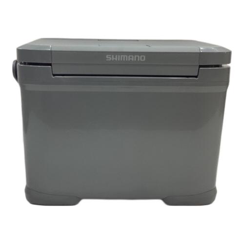 SHIMANO (シマノ) クーラーボックス SIZE 17L グレー 両開き NX-417X