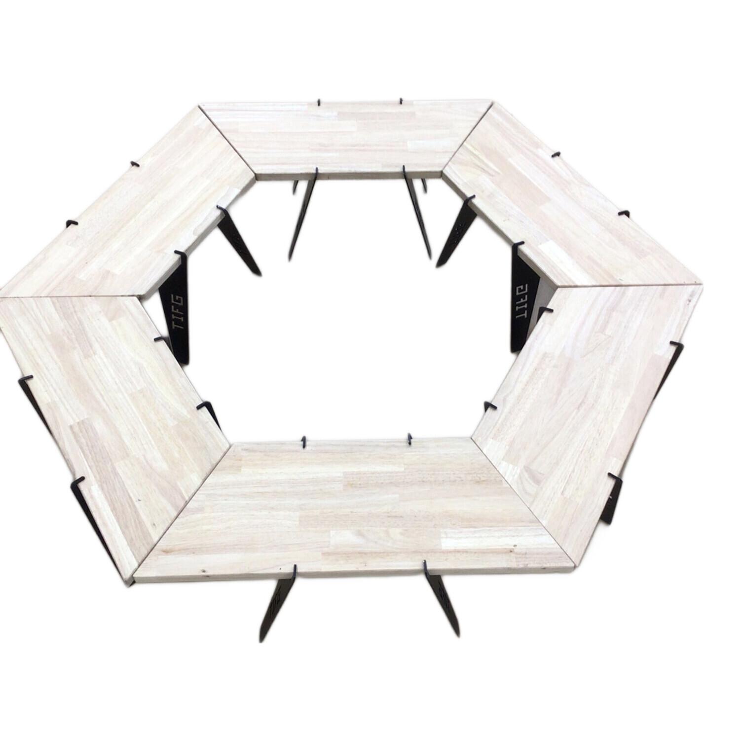 THE IRON FIELD GEAR (アイアンフィールドギア) 囲炉裏テーブル ヘキサ