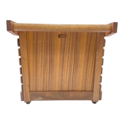 IKIKI (イキキ) 収納ケース ウォールナット トップパネル・連結パネル