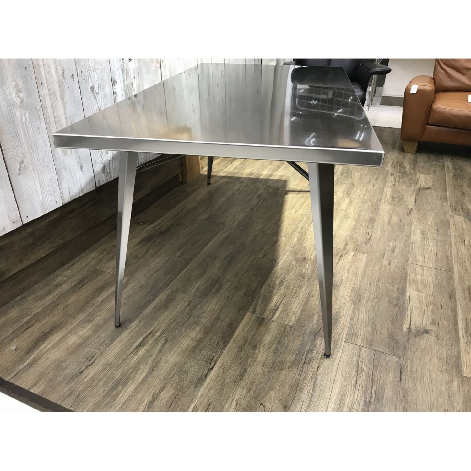 東谷 (アズマヤ) ダイニングテーブル シルバー METAL PRODUCT