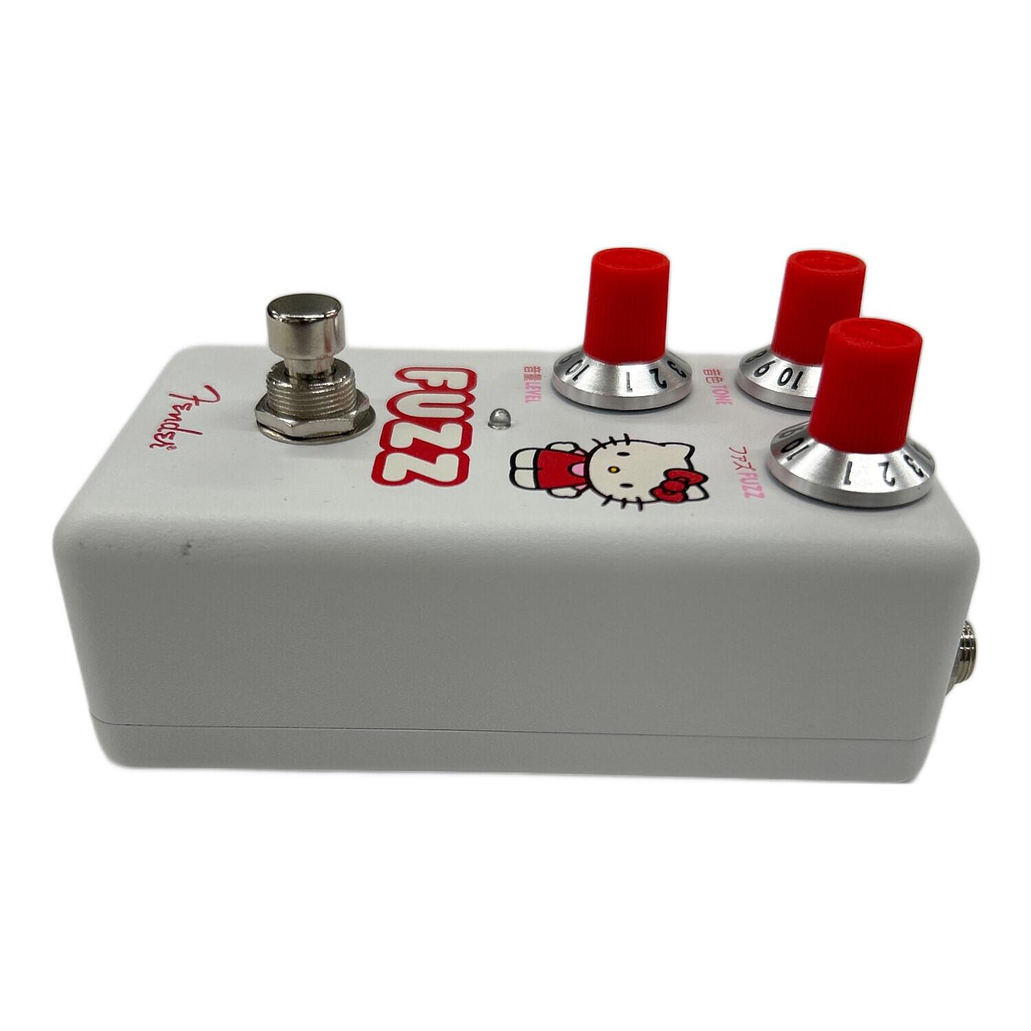 FENDER (フェンダー)×HELLO KITTY(ハローキティー) WHITE FUZZ PEDAL
