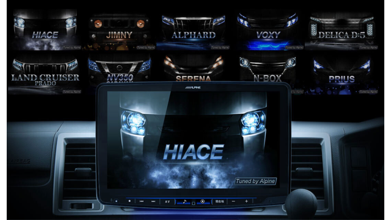 11型大画面カーナビ フローティングビッグX 11 シンプルモデル マークX