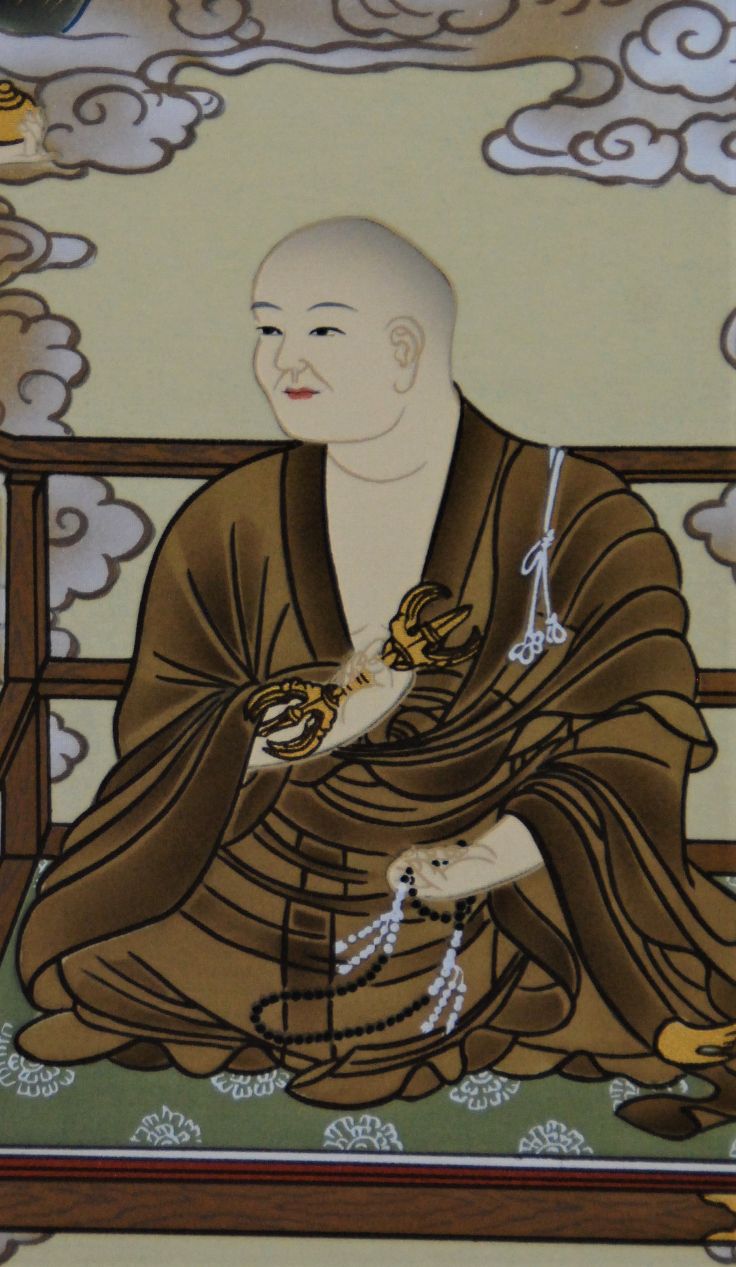 阿波掛軸堂 / K-05 真言十三佛大師付【絹本肉筆】(伊藤香川）