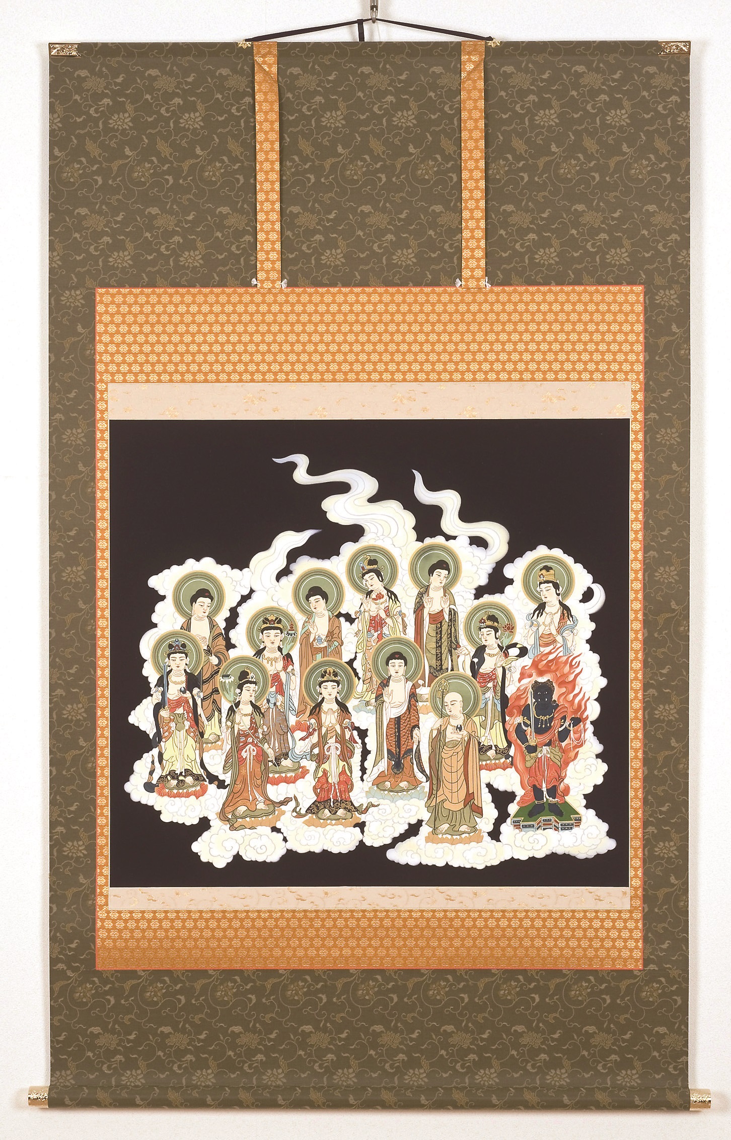 阿波掛軸堂 / K-03 十三佛【絹本肉筆】 (高木瑞香）