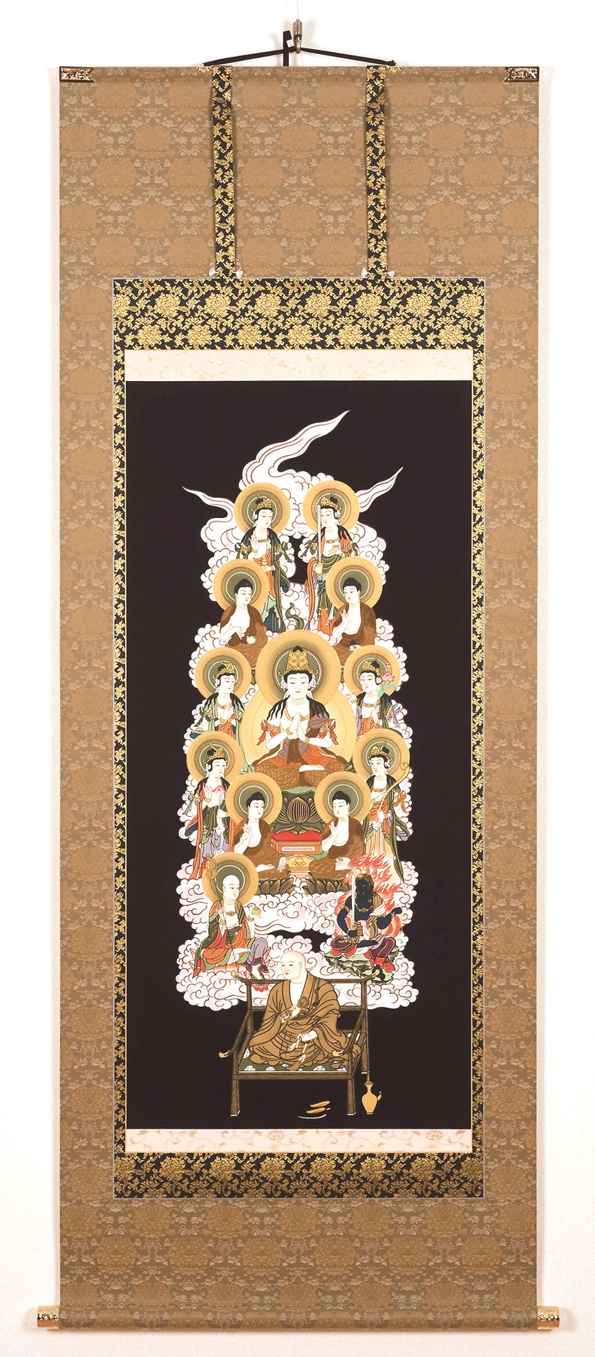 阿波掛軸堂 / K-06 真言十三佛大師付【肉筆】（高木瑞香）