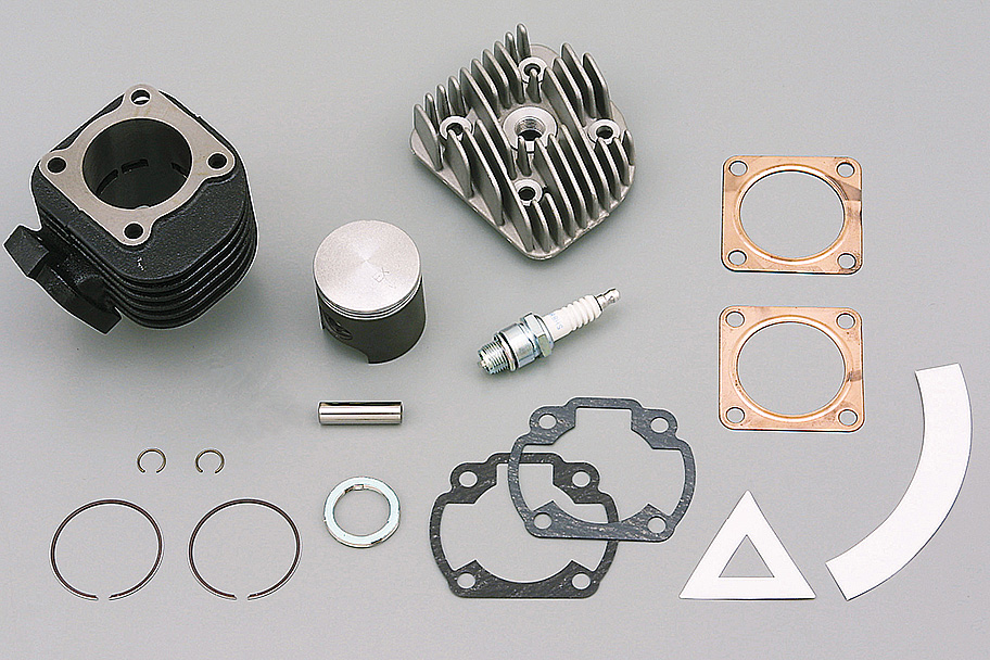 スーパーDRAGビッグボアキット ライブDIO/SR/ZX｜株株式会社デイトナ