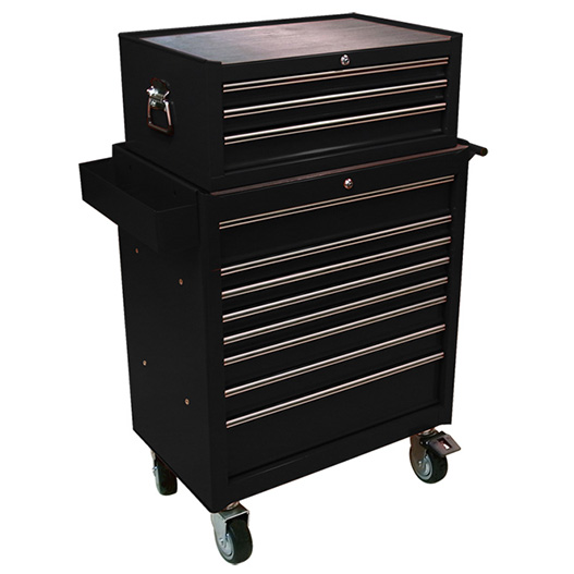 DEEN 3段ステップアップチェスト＆セミワイド8段キャビネットSET