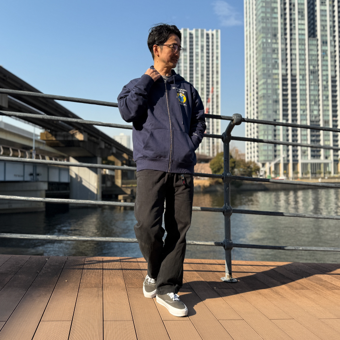 ユニバーサルオーバーオール x DEEN コラボZIPパーカー UF2433002FG