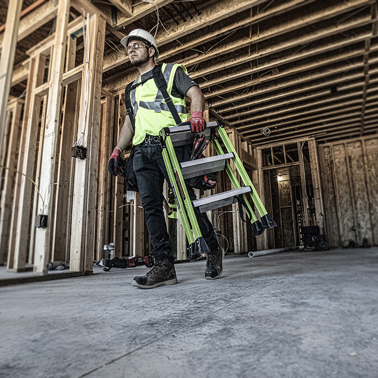 リトルジャイアント FRP踏台『シュアステップ 3段』 LG-11953 | 公式