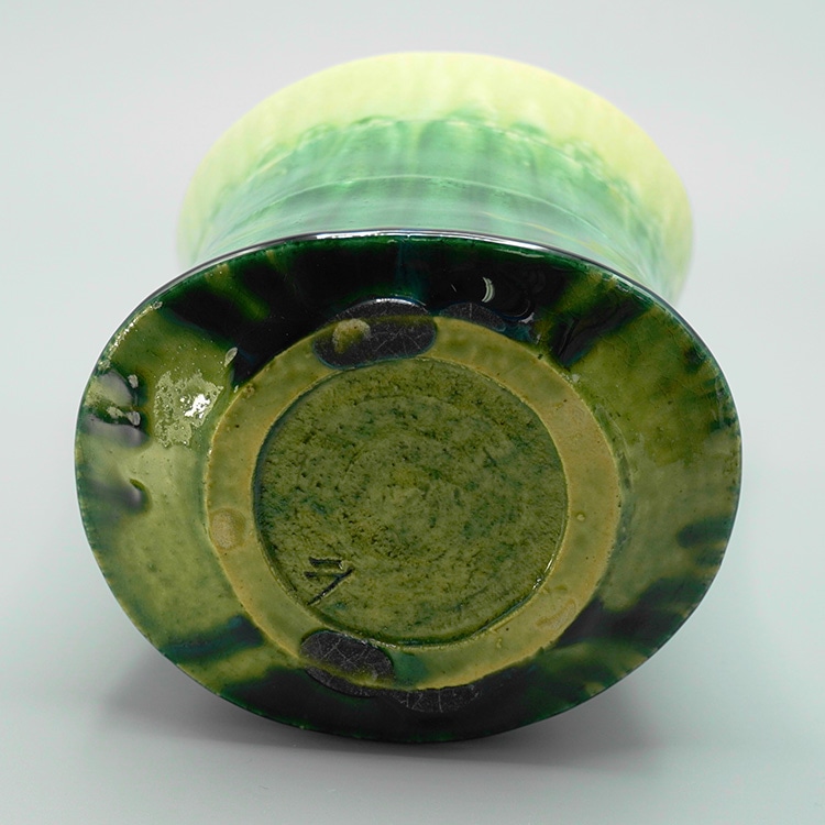 鈴木徹]陶芸『緑釉花器』: JALショッピング｜JAL Mall｜ショッピングで