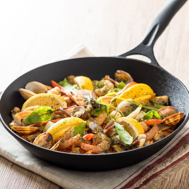 岩鉄鉄器 ダクタイルパン 26cm 黒