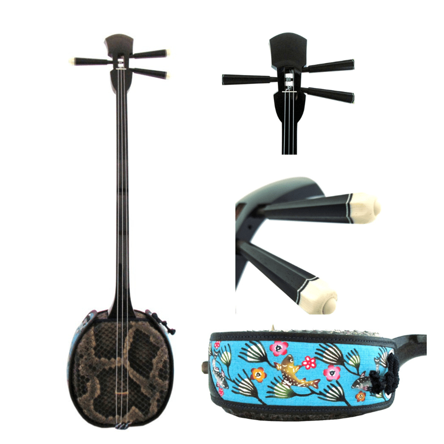 送料無料）沖縄三線 アーティストモデル 宮沢和史 人工皮: 沖縄宝島