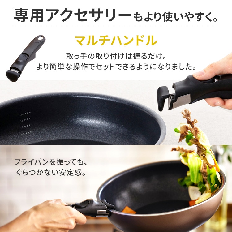 ダイヤモンドコートパンD-plus 13点セット IH・ガス火用 PDCI-S13S