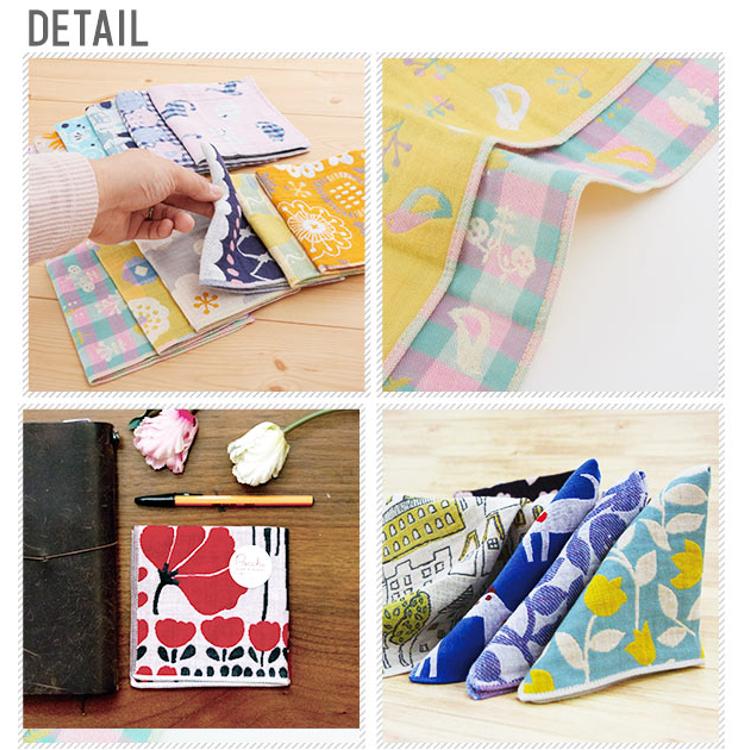 今治タオル ポッチ pocchi 通販 タオルハンカチ ガーゼハンカチ 3重